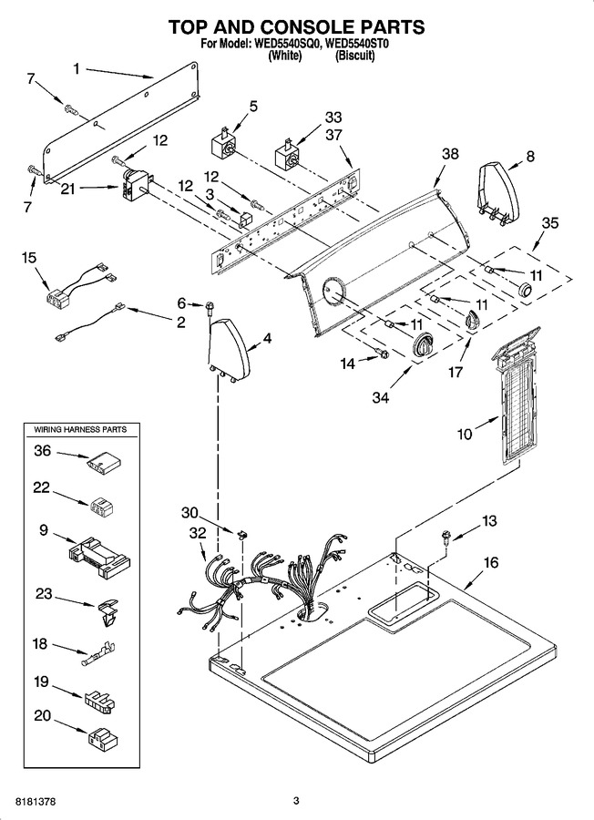 Diagram for WED5540SQ0