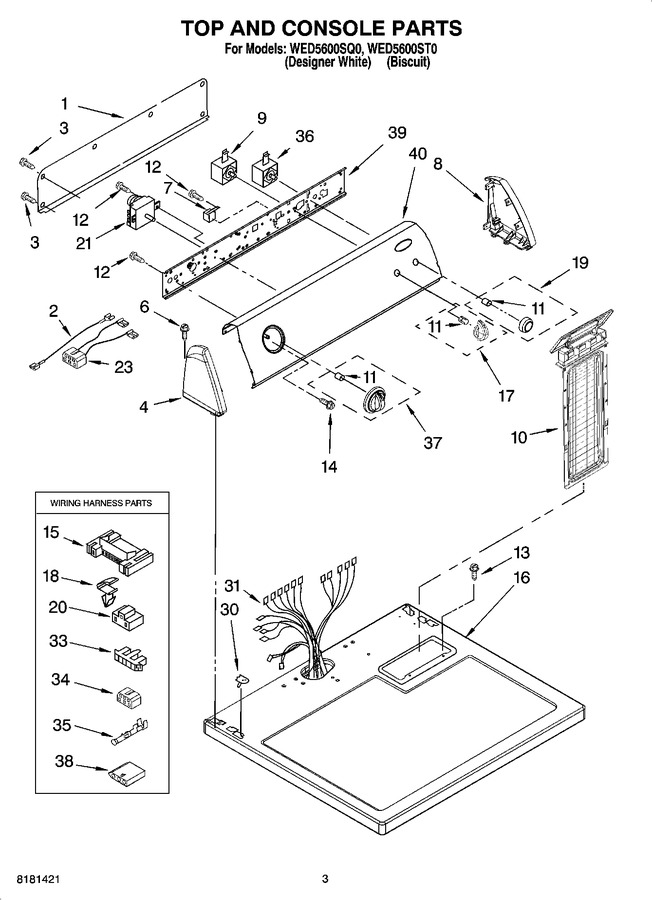 Diagram for WED5600SQ0
