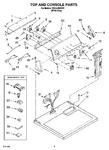 Diagram for 02 - Top And Console Parts