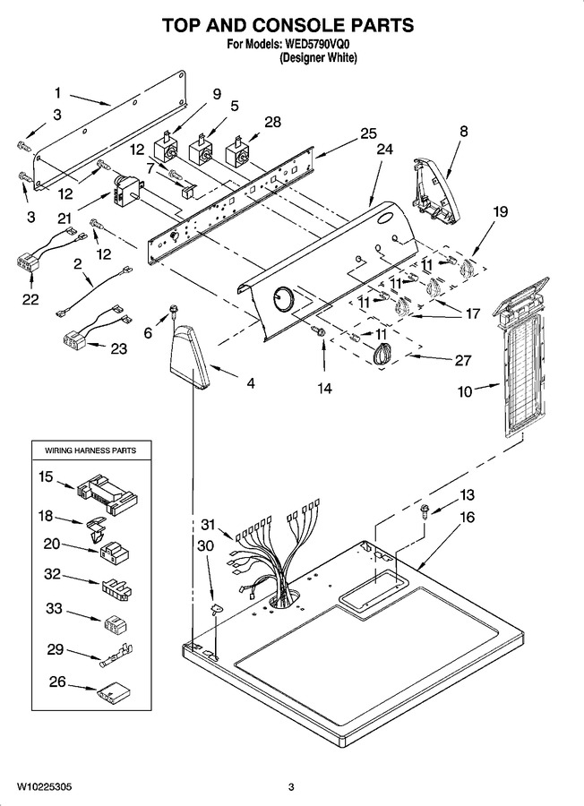 Diagram for WED5790VQ0