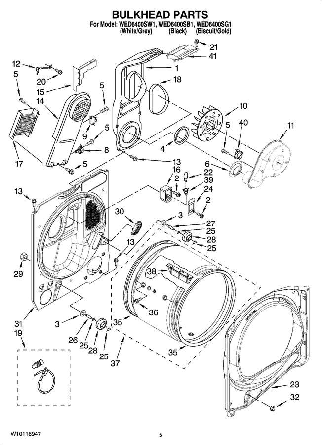 Diagram for WED6400SB1