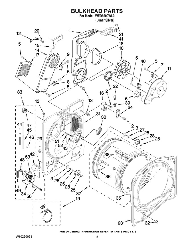 Diagram for WED6600WL0