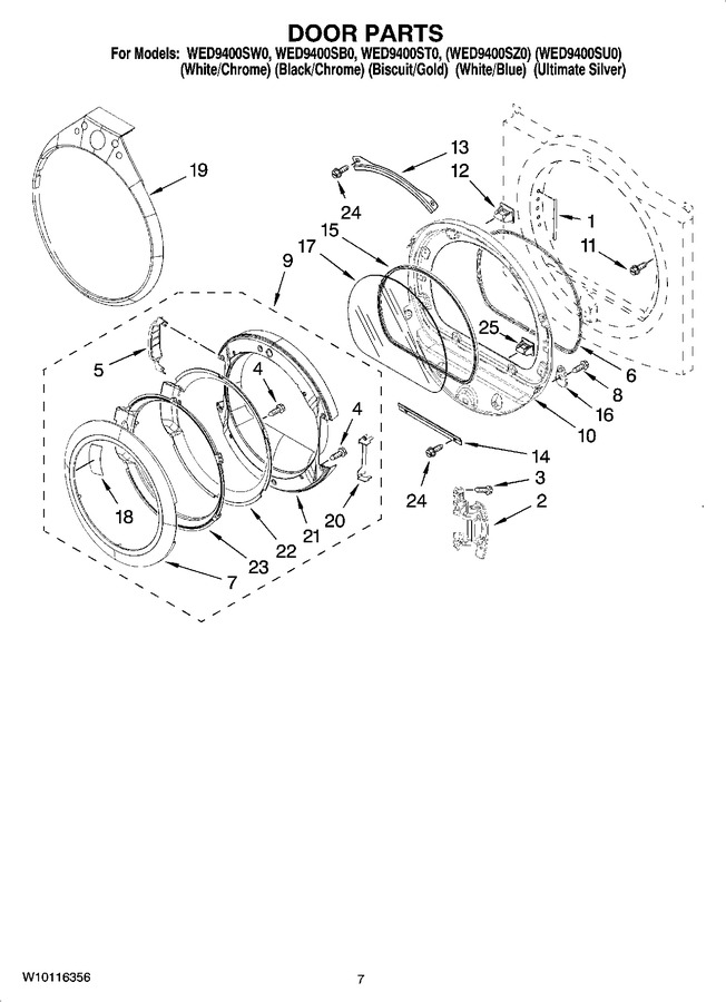 Diagram for WED9400SZ0