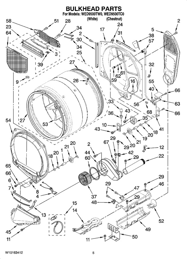 Diagram for WED9500TC0