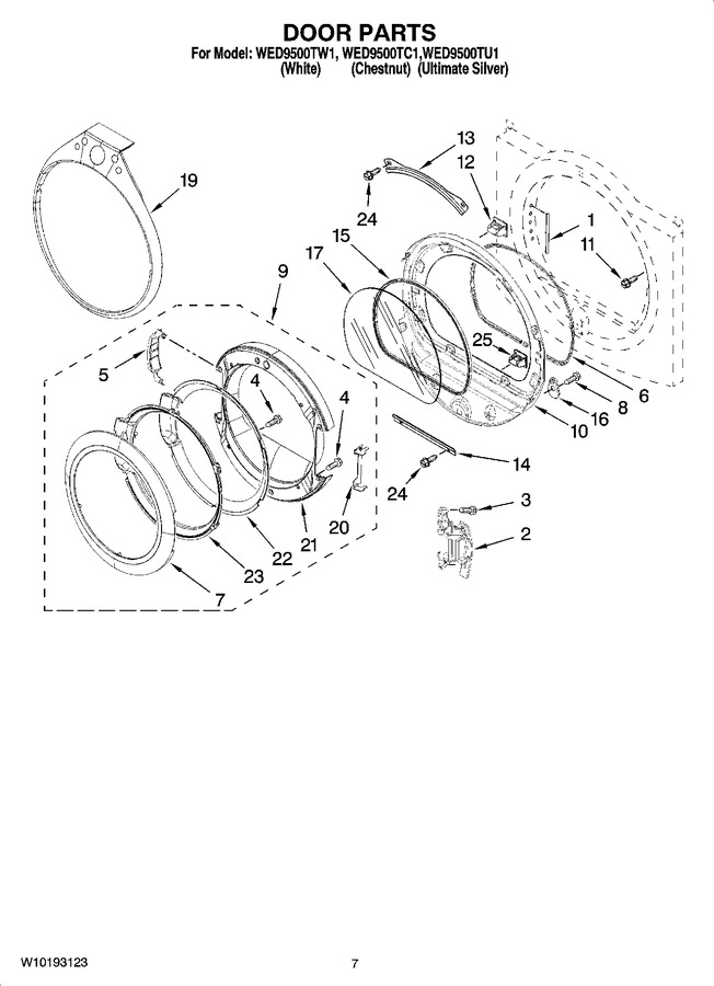 Diagram for WED9500TC1