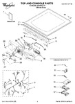 Diagram for 01 - Top And Console Parts