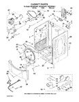 Diagram for 02 - Cabinet Parts