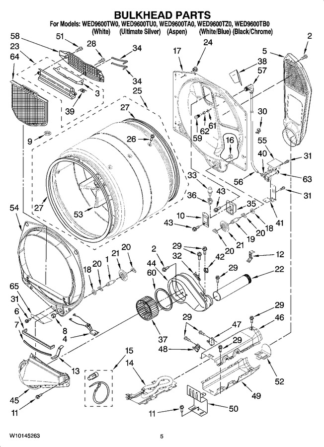 Diagram for WED9600TA0