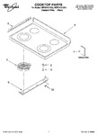 Diagram for 01 - Cooktop Parts