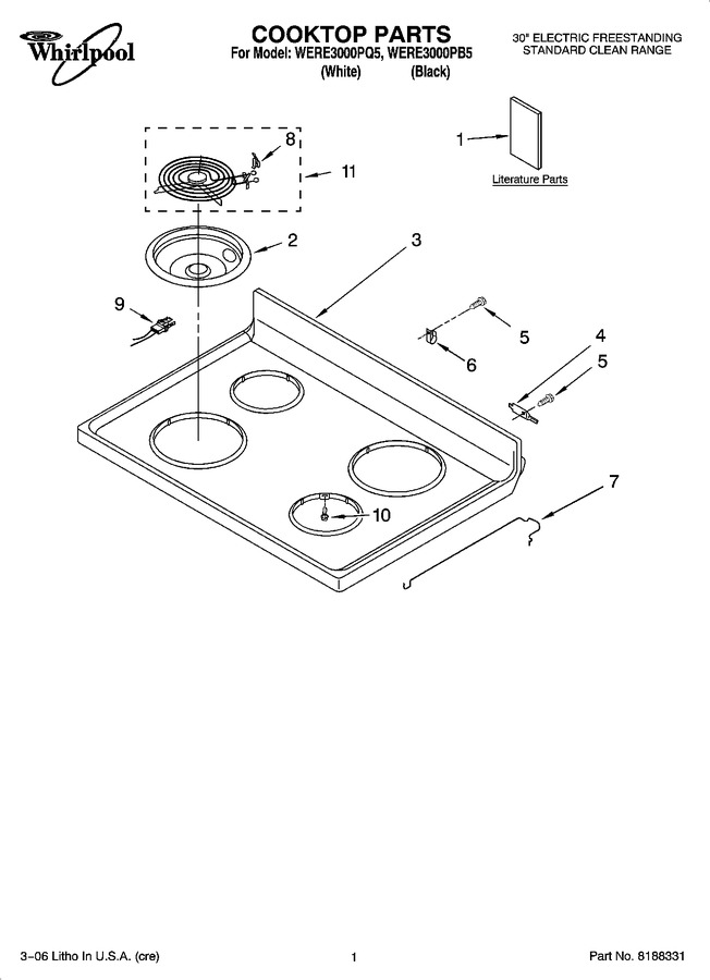 Diagram for WERE3000PB5
