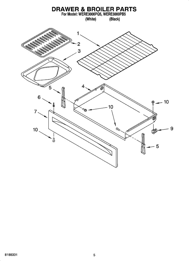 Diagram for WERE3000PB5