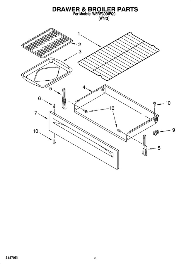 Diagram for WERE3000PQ0