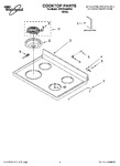 Diagram for 01 - Cooktop Parts