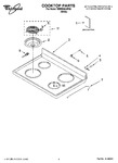 Diagram for 01 - Cooktop Parts