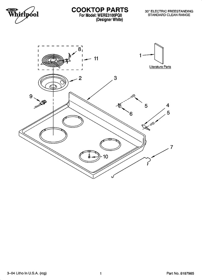 Diagram for WERE3100PQ0