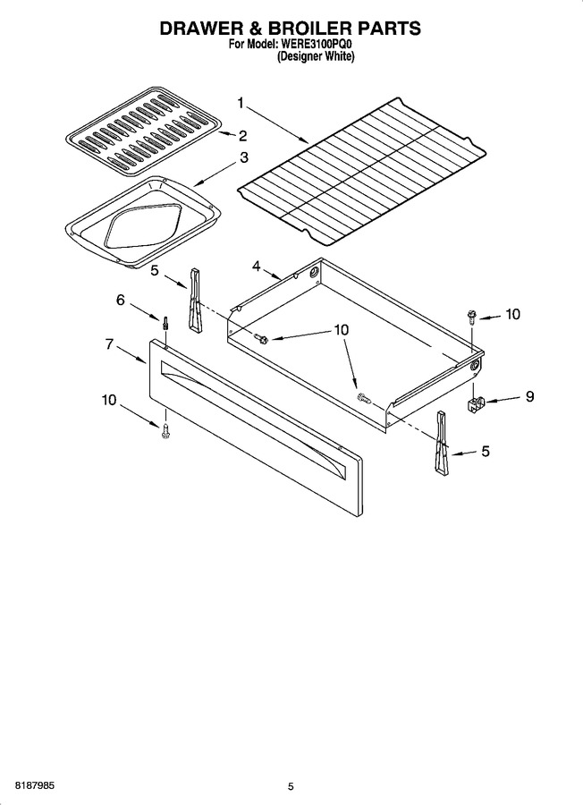 Diagram for WERE3100PQ0