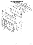 Diagram for 02 - Control Panel Parts