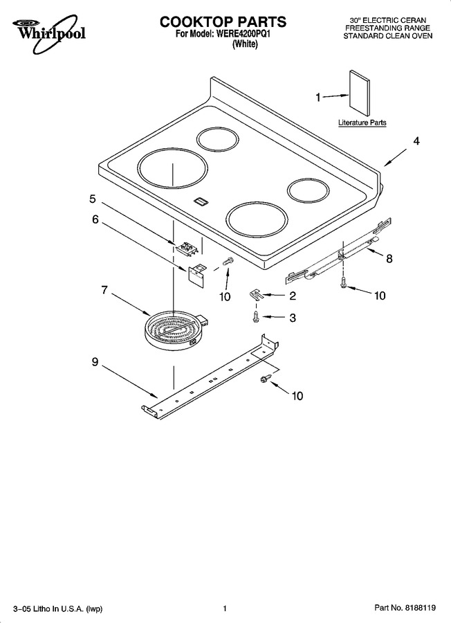 Diagram for WERE4200PQ1