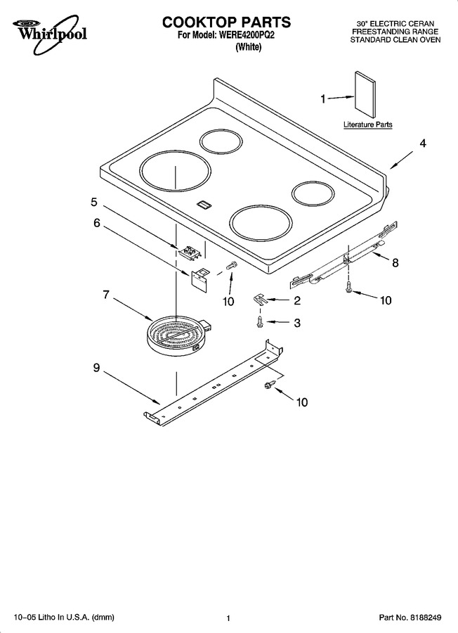 Diagram for WERE4200PQ2