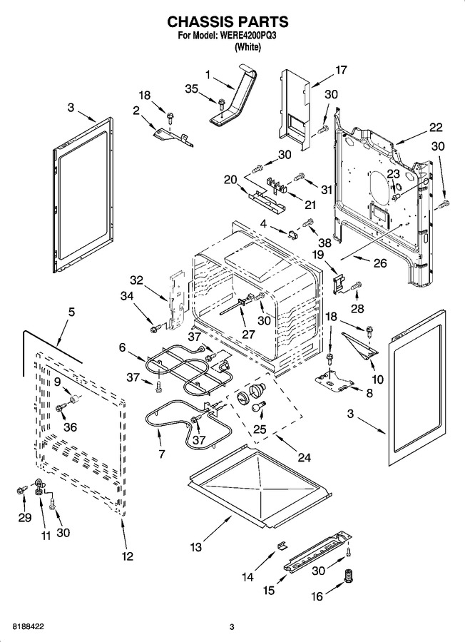 Diagram for WERE4200PQ3