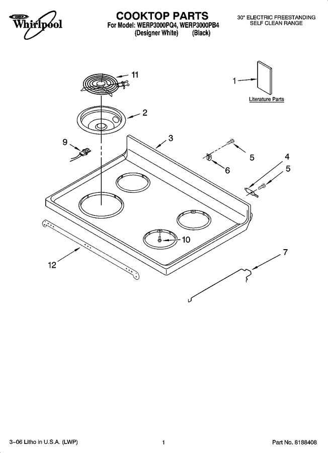 Diagram for WERP3000PQ4