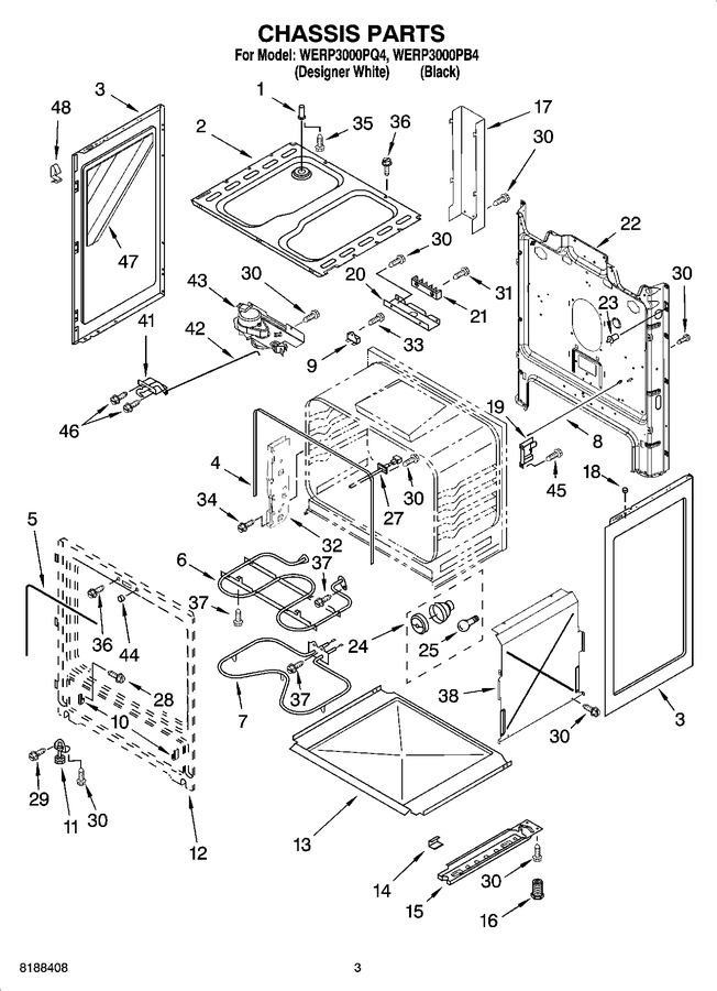 Diagram for WERP3000PQ4