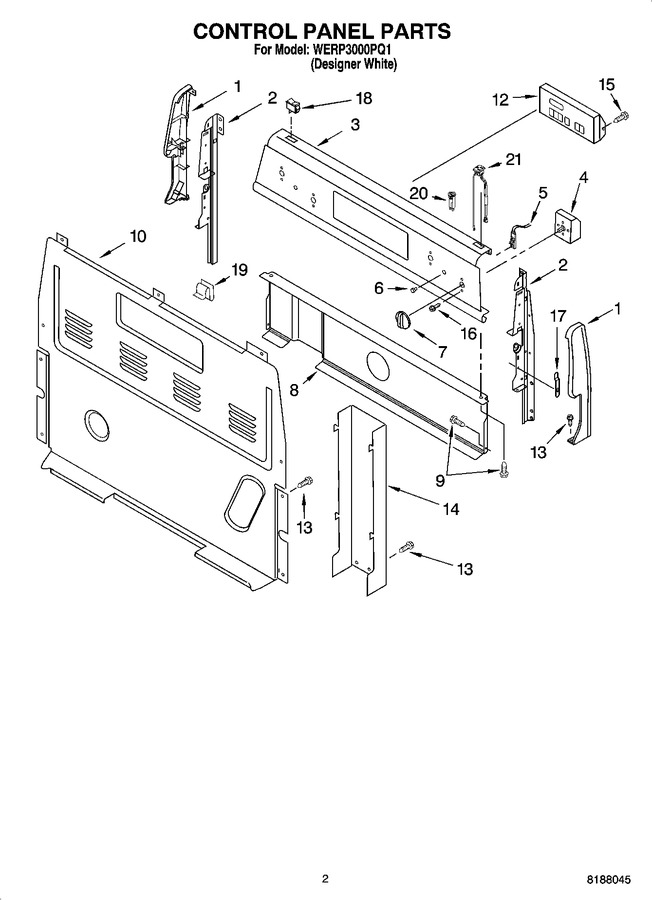 Diagram for WERP3000PQ1