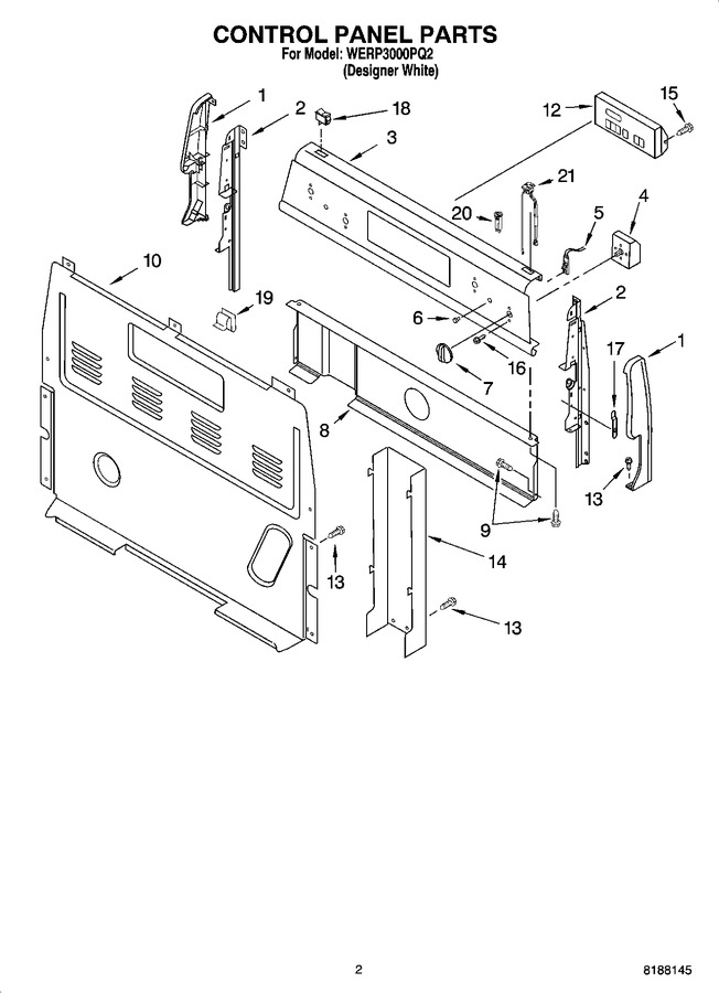 Diagram for WERP3000PQ2