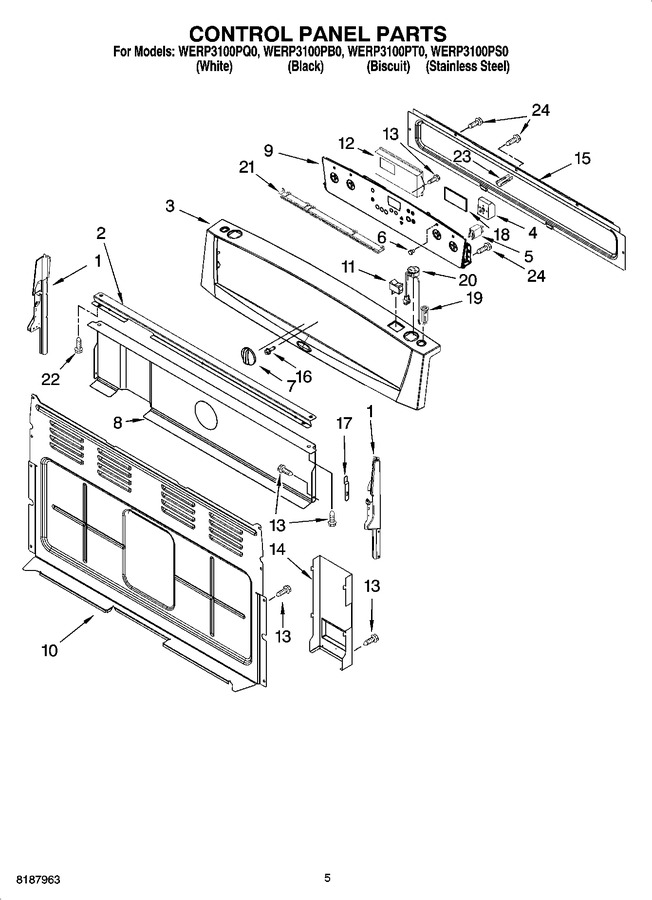 Diagram for WERP3100PQ0