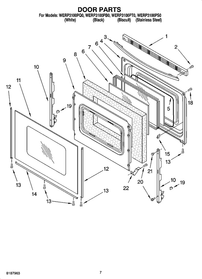 Diagram for WERP3100PT0