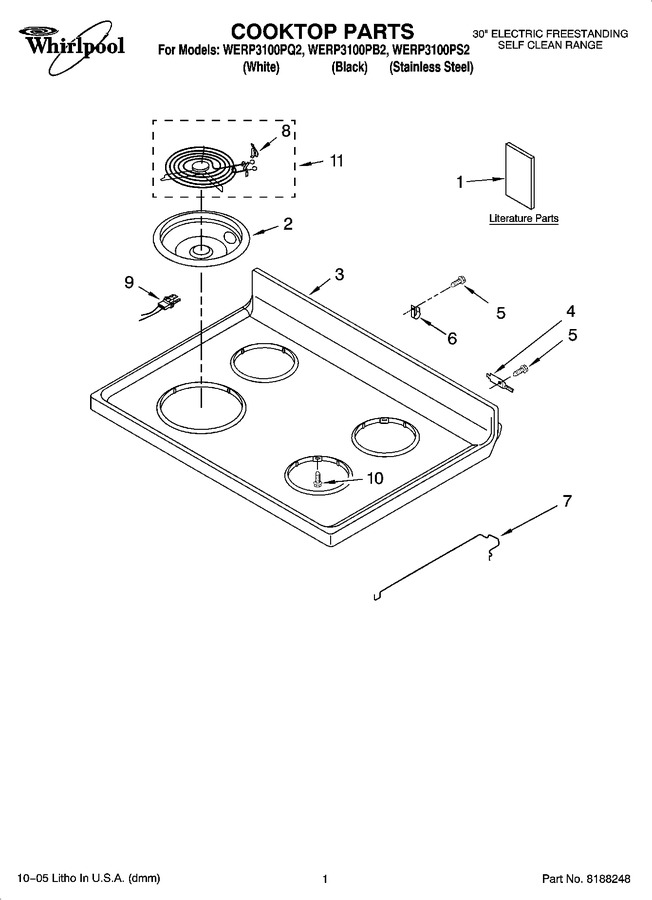 Diagram for WERP3100PS2
