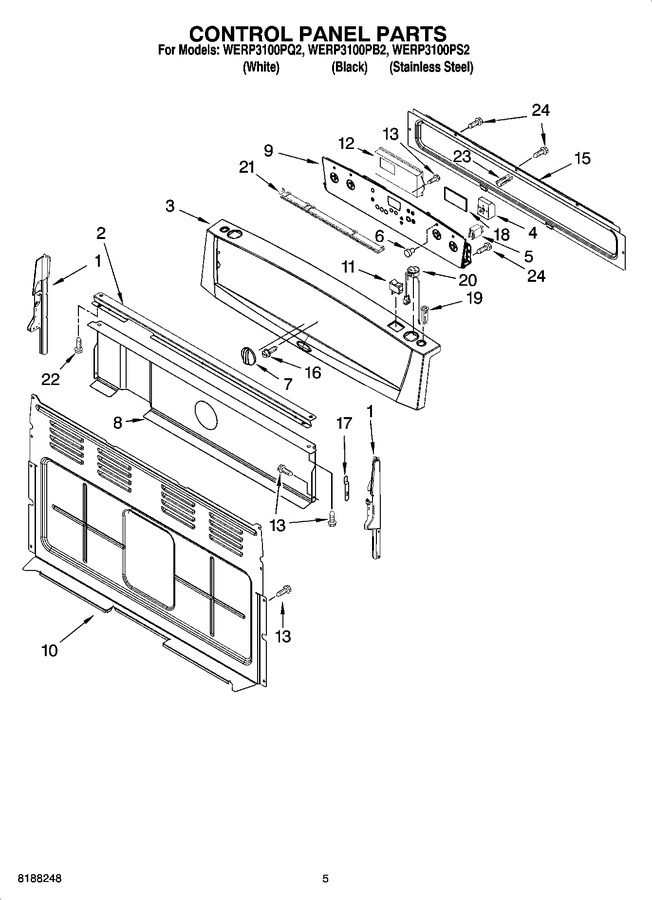 Diagram for WERP3100PS2