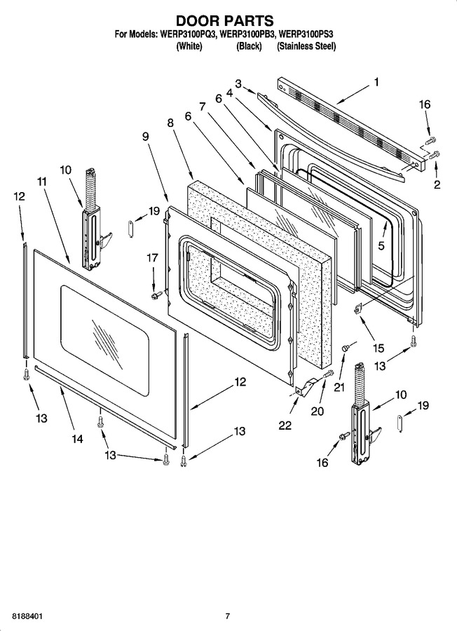 Diagram for WERP3100PS3
