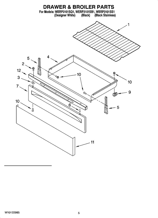 Diagram for WERP3101SQ1