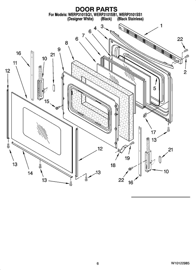 Diagram for WERP3101SB1