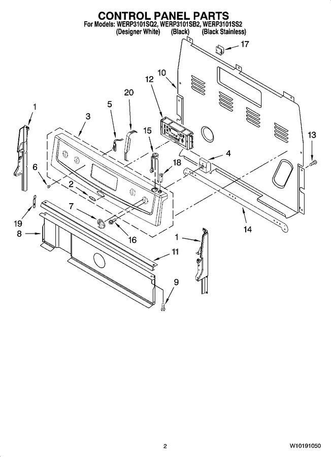 Diagram for WERP3101SQ2