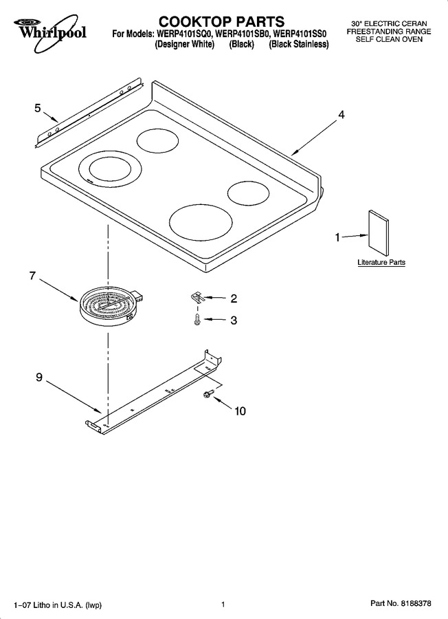 Diagram for WERP4101SS0