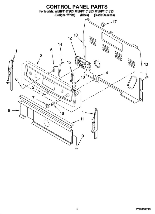 Diagram for WERP4101SB3