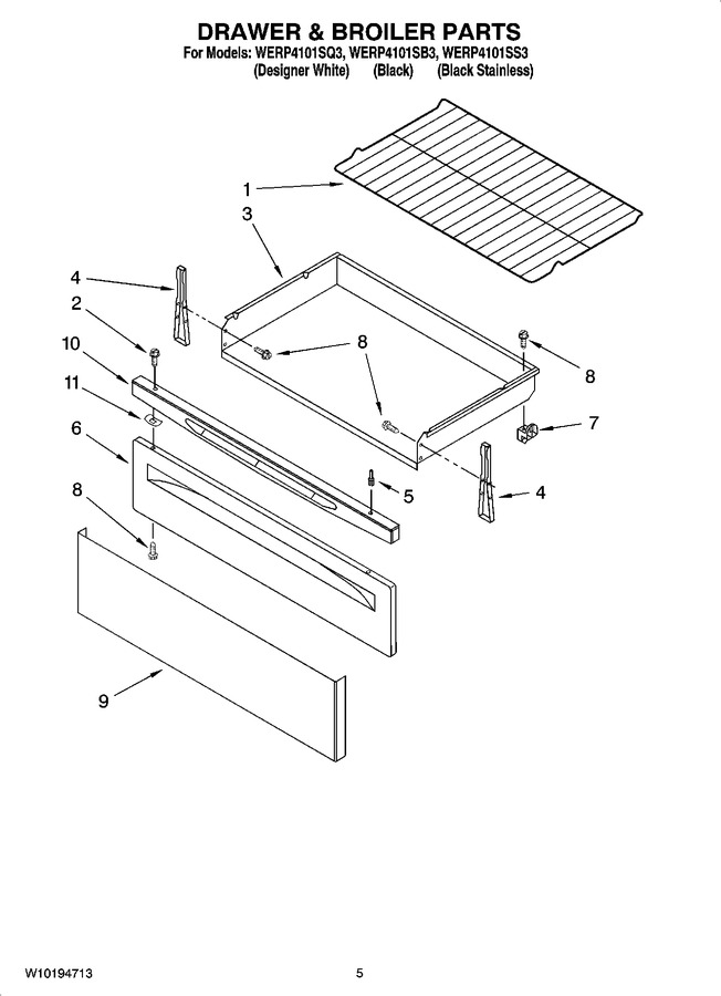 Diagram for WERP4101SS3