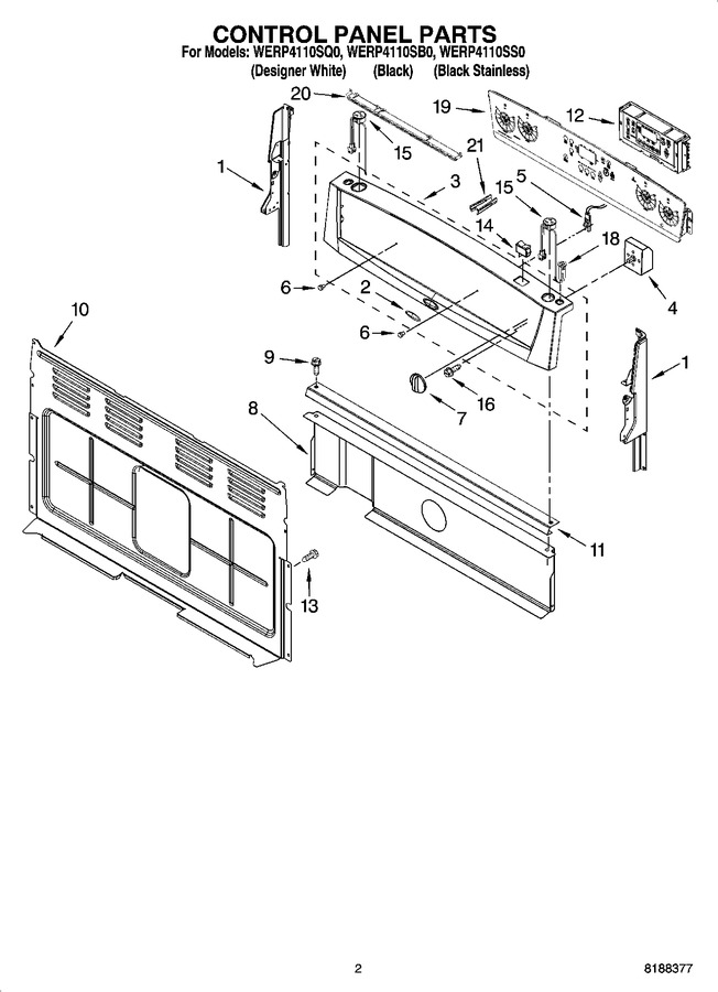 Diagram for WERP4110SB0
