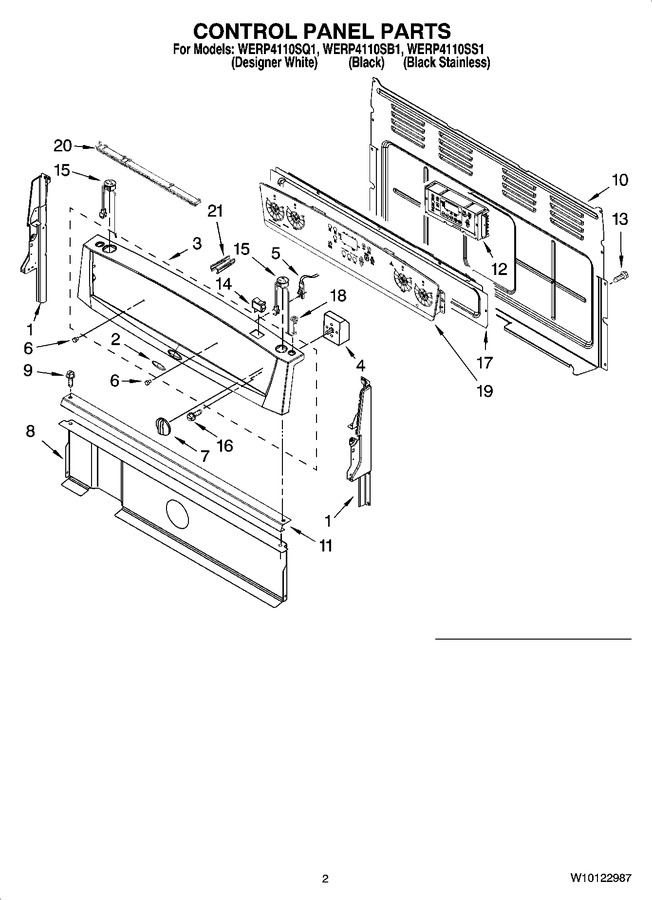 Diagram for WERP4110SB1
