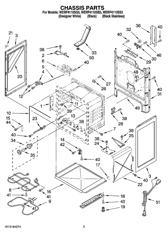 Diagram for WERP4110SQ3
