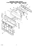Diagram for 04 - Control Panel Parts