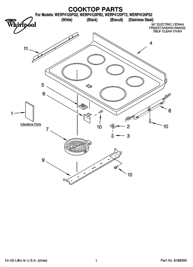 Diagram for WERP4120PB2