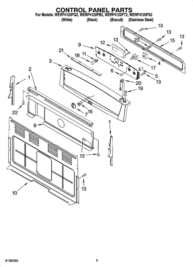 Diagram for WERP4120PB2