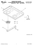 Diagram for 01 - Cooktop Parts