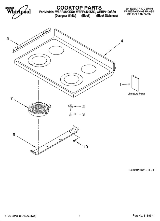 Diagram for WERP4120SQ0