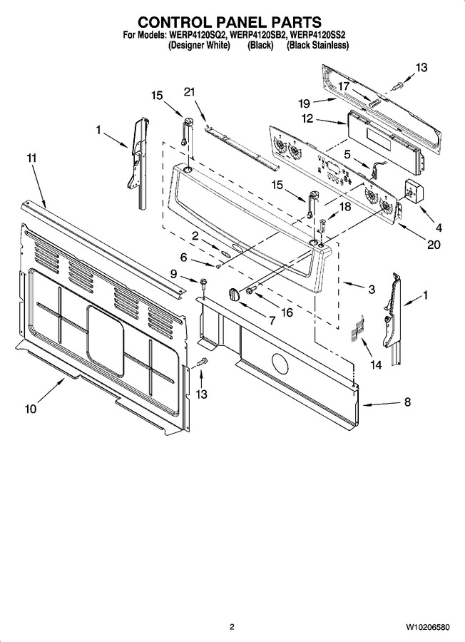 Diagram for WERP4120SS2