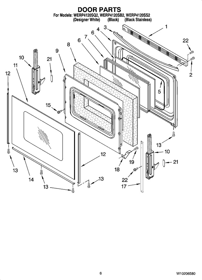 Diagram for WERP4120SB2
