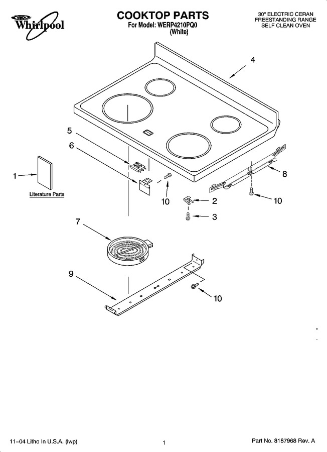 Diagram for WERP4210PQ0